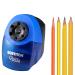 Bostitch Office QuietSharp 6 Electric Pencil Sharpener  Heavy Duty Classroom Sharpener  Size Selector with 6 Different Sizes  Compatible With Colored Pencils  Perfect for Classroom and Homeschool Use