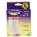Elastic Knee Support/Compression Sleeve White Large