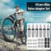 40-Part Bicycle Valve Replacement Set - Lightning Valve Dunlop Insert Seal & Caps for Easy Bike Maintenance - Buy Online on GoSupps.com