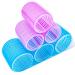 Jumbo Hair Rollers Set - 6 Packs for Salon Hairstyling - Self Grip Curlers for DIY Curly Hairstyles - Colors Vary (3 Jumbo + 3 Large) - Buy Online on GoSupps.com
