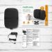 Medisana CL 300 Shiatsu Massage Pillow with Heat - Ergonomic Back & Neck Relief 4 Massage Heads for Shoulders Back & Legs - Buy Online on GoSupps.com