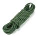 VOXLOVA Rock Climbing Rope, Outdoor Static Climbing Rope, 10mm High Strength Safety Rope, Hiking Tree Climbing Fire Escape Rappelling Rope, Fire Rescue Rope 10M(32ft) 20M(65ft) Army Green 32ft