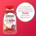 Centrum MultiGummies Multi+ Omega 3 Adult Multivitamin 110 Count - Strawberry/Lemon/Orange Flavors | Omega 3 Supplement for Men & Women - Buy Online on GoSupps.com
