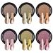 6 Couleurs Poudre Ongles En Or Rose Effet Chrome Ongle Miroir M Tallique Brillant Poudre Ongle Chrome Nails Paillette Ongles Nail Art avec Effet Miroir Pigment ongles Nail Art E-Chrome Powder 6