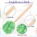 9 Pcs Long Handled Loofah Back Scrubber with Soft Mesh Sponges | Exfoliating Bath Sponge Set for Men and Women | Multicolored - Buy Online on GoSupps.com