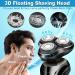 Buy 3D Electric Razor for Men - USB Rechargeable Cordless Shaver for Wet & Dry Use | Ideal Christmas Gift (Blue - Buy Online on GoSupps.com