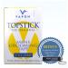 Vapon Topstick - The Original Men's Grooming Tape - Self Adhesive, Clear, Double Sided Tape for Toupee and Wig Adhesive - 50 Count of 1" x 3" Strong Tape Wig Strips with Bonus Key Chain 1/2 inch 1