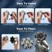 Buy 7D Head Shavers for Bald Men | 5 in 1 Waterproof Electric Razor & Grooming Kit - LED Display Type-C Charge - Buy Online on GoSupps.com