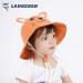 LANGZHEN Sun Protection Beach Hat for Baby Girls - Orange Tiger, 6-12 Months - Buy Online on GoSupps.com