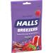 HALLS Breezers Cool Berry Drops - 25 Drops | Refreshing Throat Lozenges - Buy Online on GoSupps.com