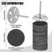 Set of 102 Stainless Steel 25mm Sanding Paper Discs - 80 Grit | Nail Drill Bits Replacement Pads for Electric Foot Rasp Files - Buy Online on GoSupps.com