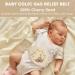 Baby Colic Relief for Newborns | 100% Cherry Seed Heated Tummy Wrap & Swaddling Belt Natural Soothing & Calming Solution (Beige - Buy Online on GoSupps.com