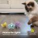 Petstages Toss 'N Twinkle Cat Toys with Catnip - 3 Pack Stars | International Shipping Available - Buy Online on GoSupps.com
