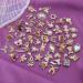 50pcs Gold Nail Charms - Luxury Rhinestones & 3D Alloy Nail Art Accessories for Stunning Nail Designs - Buy Online on GoSupps.com