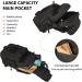 Vinbagge Tactical Sling Rucksack - Waterproof Military Shoulder Bag for Hiking & Cycling - Small Crossbody Daypack - Black - Buy Online on GoSupps.com