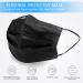 Kids 3-Ply Disposable Face Masks - 100 PCS Black Safety Masks with Adjustable Nose Clip & Ear Loops for School & Travel - Buy Online on GoSupps.com