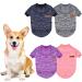 Wisebom pet dog sweater 4PCs winter dog sweater classic knitting sweaters for small medium -sized dogs warm and easy to wear with a soft texture elasticity (XS) (L)