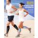 Cambivo Calf Compression Bandage - Support Stockings for Women & Men | L-XL Blue/Pink | Ideal for Sports Running & Swelling Relief - Buy Online on GoSupps.com