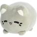 Aurora Enchanting Tasty Peach Earl Grey Tea Meowchi Stuffed Animal - Bright & Colorful Design - Showpiece Plush - Gray 7 Inches - Buy Online on GoSupps.com