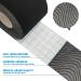 Breathable Cotton Kinesiology Tape - Hypoallergenic & Latex Free Sports Tape | Pain Relief & Injury Prevention | 4 Uncut Rolls (16ft Each) - Black - Buy Online on GoSupps.com