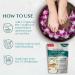 Foot Soak Epsom Salt with Tea Tree Oil 2 LB - Epsom Salt with Essential Oils for Healthy Toenails Soothing Relief Odor Control Callus Softening - Pedicure Therapy for Soft Rejuvenated Feet - Buy Online on GoSupps.com