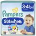 Pampers Splashers Disposable Swim Pants Size 3/4 (6-11 kg) 1 x 12 pieces Size 3-4 (12 pieces)