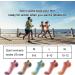 Women's Running Athletic Ankle Socks - 5-Pack Fun Sorbet Colors, Size 8-10 - Buy Online on GoSupps.com