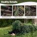 MOPHOTO 5 in 1 Ghillie Suit Forest Green - Camouflage Hunting Apparel for Adults/Youth - Includes Jacket, Pants, Hood & Carry Bag - Sizes M/L/XL/XXL - Buy Online on GoSupps.com