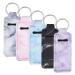 9 Pcs Marble Lip Balm Holder Keychain Chapstick Holder Chapstick Keychain Holder Lipstick Holder for Women Gift Stuffers for Girls Lipstick Sleeve for Lippy Clip Chapstick Keychain Accessories