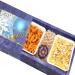 Ghasitaram Gifts Diwali Gifts Diwali Hamper Sweet Hampers - Soan Papdi SOYA Sticks and Almonds Pouch Hamper