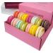 Leilalove Macarons - Mademoiselle de Paris Collection of 15 | Individually Packed for Freshness | Gift Box with Free Enclosure Card - Buy Online on GoSupps.com
