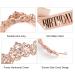Rose Gold Birthday Crowns for Women - Aprince Tiara Set for Girls | Queen Crown for Wedding, Prom, Halloween - Buy Online on GoSupps.com
