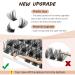72 Pcs Sparkle D Curl Lash Clusters 8-16mm for DIY Eyelash Extensions - Reusable Wide Stem Individual Wisps for Professional Makeup - Buy Online on GoSupps.com