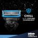 Gillette Fusion Proshield Chill Razor Blade Refills 4 count - Buy Online on GoSupps.com