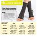 ABIRAM Foot Sleeve (Pair) with Compression Wrap Ankle Brace - Green X-Large | Arch Support for Sprained Foot, Plantar Fasciitis | Ideal for Football, Basketball, Volleyball, Running - Buy Online on GoSupps.com