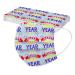 BEUU 10PCS Kid Outdoor Gear 2021 Happy New Year Disposable 3-Ply Disposable Face Mack Face Covering Bandana for Outdoor