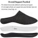 ADAX Men's Orthotic Plantar Fasciitis Slippers - High Arch Support, Pain Relief House Shoes for Heel & Flat Feet - Dark Grey (11-11.5) - Buy Online on GoSupps.com