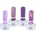 Purple Fame Collection Set - Color Effect Gel - Gel Nails Color Gel - Made in Germany (4 x 5ml)