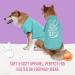 Peeps for Pets Call My Dog T Shirt - Teal Blue Soft & Comfortable Pet Clothing FF16041 - Medium - Buy Online on GoSupps.com