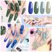 Gel Nail Polish Kit with UV Light for Salon-Quality Nails - 8 Colors Set with Glossy and Matte Top Coat, Nail Art Decorations, and DIY Tools - Perfect for All-Season Use - Buy Online on GoSupps.com