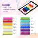 DIY Colored Lash Extensions 12 Colors Easy Fan 0.05mm D+ Curl 15mm Rainbow Eyelash Pink Red Yellow White Green Blue Purple Faux Mink Volume Eyelashes for Home and Salon Use Beauty7 - Buy Online on GoSupps.com