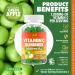 Vitamin C 1000mg Gummies | Immune & Collagen Support | Sour Green Apple Flavor | Gluten-Free & Non-GMO | 90 Vegetarian Gummies - Buy Online on GoSupps.com