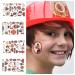 Firefighter Temporary Tattoos 152 Metallic Designs on 8 Sheets for Kids and Adults | Fireman Party Supplies by John & Judy - Buy Online on GoSupps.com