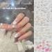 Nails Art Accessories Glitter Stones Manicures DIY Nail Art Decorations Aurora/White/Mix Color Camellia 3D Resin(02) - Buy Online on GoSupps.com