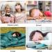 Mabor 2pcs Cute Satin Sleeping Masks for Girls - Soft & Skin-Friendly Cat Design (Pink & Black) for Pleasant Sleep - International Shipping Available - Buy Online on GoSupps.com