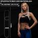 Waist Trainer & Smart Hula Hoop - Effective Weight Loss Fitness Belt for Men & Women | 113cm Sweat Belt with Phone Holder - Buy Online on GoSupps.com