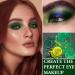 15 Colors Green Eyeshadow Palette Green Christmas Makeup Eyeshadow Palette Blendable Long Lasting Pigmented Eye Shadow Palette Green Forest Yellow Emerald Glitter Matte Eyeshadow Makeup - Buy Online on GoSupps.com