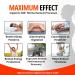 Highly Bioavailable Magnesium Glycinate Supplement - 400mg Elemental - 120 Capsules | Made in UK | GMP Certified - Buy Online on GoSupps.com