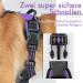 Rabbitgoo Medium Dog Harness - No Pull Adjustable Breathable with Reflex Stripes - Safe Control for Large Dogs - Purple (1 Pack) - Buy Online on GoSupps.com