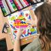 100 Colors Duo Tip Brush Markers Pens - Watercolor Art Markers for Coloring Books - Christmas Gifts for Kids & Adults - Buy Online on GoSupps.com